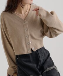【5色展開◎】Vボタンカーディガン