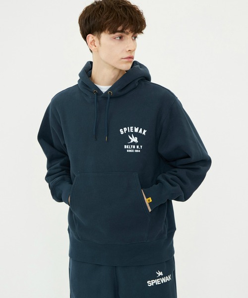 SPIEWAK(スピーワック)の「スウェットプルパーカー(パーカー・メンズ・ホワイト/ネイビー/グレー/イエロー・MEDIUM/LARGE/X-LARGE)」の3枚目の写真
