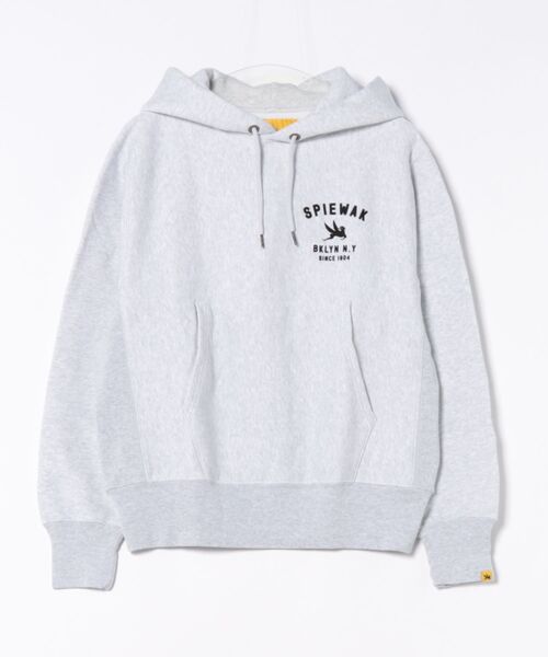 SPIEWAK(スピーワック)の「スウェットプルパーカー(パーカー・メンズ・ホワイト/ネイビー/グレー/イエロー・MEDIUM/LARGE/X-LARGE)」の6枚目の写真