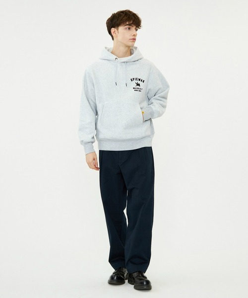 SPIEWAK(スピーワック)の「スウェットプルパーカー(パーカー・メンズ・ホワイト/ネイビー/グレー/イエロー・MEDIUM/LARGE/X-LARGE)」の15枚目の写真
