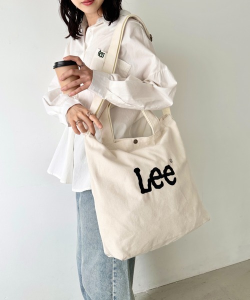 Lee/リー BIG 2WAY トートバッグ/ロゴ刺繍/A3収納/コットン デニム