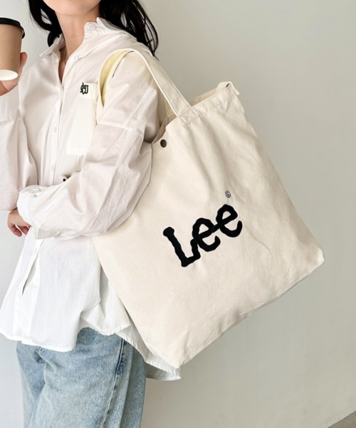 Lee/リー BIG 2WAY トートバッグ/ロゴ刺繍/A3収納/コットン デニム