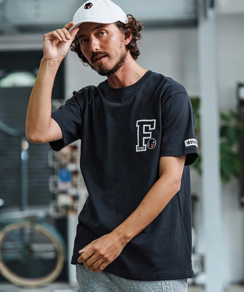 felkod(フィルコッド)の「mt9966-Prints and Patches 6oz Short Sleeve Tee Tシャツ(F25F270)(Tシャツ/カットソー・メンズ・ホワイト/ブラック/ネイビー・S/M/L/XL)」の10枚目の写真