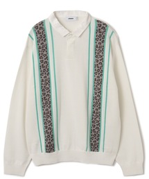 atmos | atmos Knit LS Rugby Shirt / アトモス ニット ロングスリーブ ラグビー シャツ(ニット/セーター)