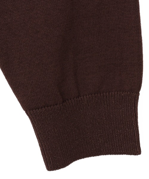 atmos(アトモス)の「atmos Knit LS Rugby Shirt / アトモス ニット ロングスリーブ ラグビー シャツ(ニット/セーター・メンズ・ブラック/ホワイト/ブラウン・L/M/XL)」の16枚目の写真