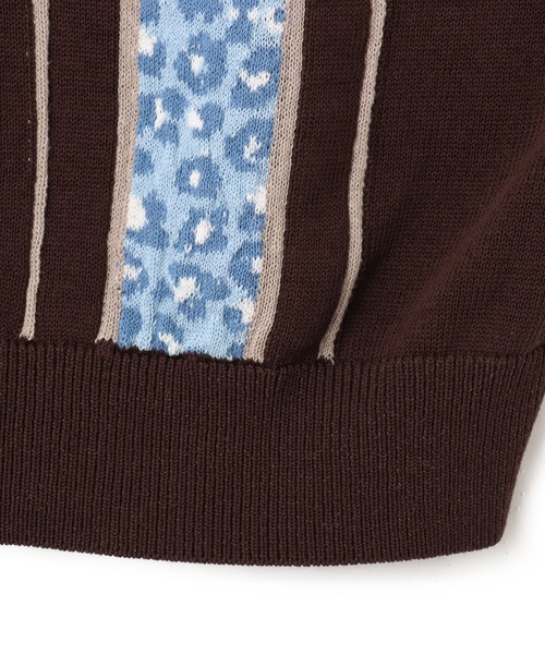 atmos(アトモス)の「atmos Knit LS Rugby Shirt / アトモス ニット ロングスリーブ ラグビー シャツ(ニット/セーター・メンズ・ブラック/ホワイト/ブラウン・L/M/XL)」の17枚目の写真