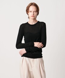【新品】AEWEN MATOPHイウエンマトフ　クルーネックTシャツ　ブラック黒 AEWEN MATOPH｜イウエン マトフのTシャツ/カットソー通販 - ZOZOTOWN