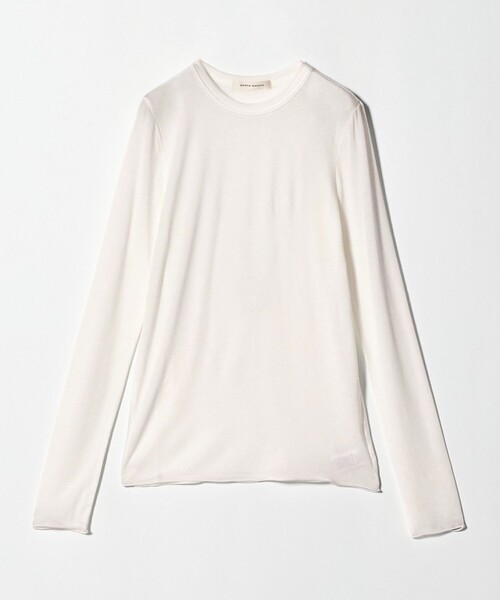 AEWEN MATOPH(イウエン マトフ)の「<AEWEN MATOPH>クルーネックロングスリーブカットソー(Tシャツ/カットソー・レディース・ブラック/オフホワイト・FREE)」の18枚目の写真