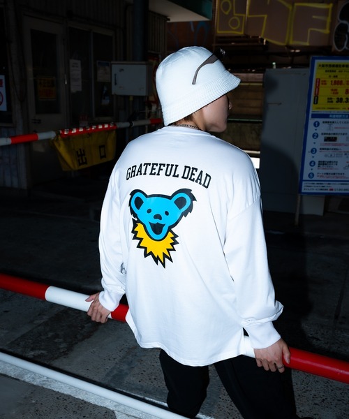 セール】【GRATEFUL DEAD】オーバーサイズ プリント 長袖Tシャツ