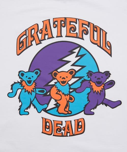 Grateful Dead(グレイトフルデッド)の「【GRATEFUL DEAD】オーバーサイズ プリント 長袖Tシャツ(Tシャツ/カットソー・メンズ・ホワイト系/パープル系1/ホワイト/ネイビー系2/ブラック系/チャコール/ホワイト系2/ホワイト系1・X-LARGE/LARGE/MEDIUM)」の16枚目の写真