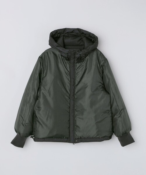 セール】【WEB限定】SHIPS: 中綿 ウールブレンド パデッド フード