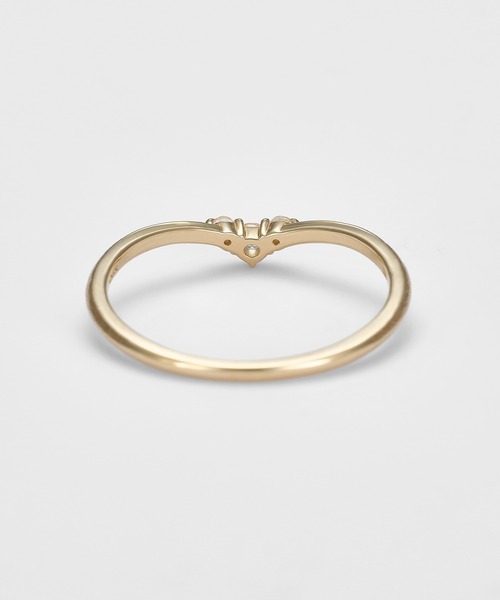 Agete 紫金石　ｋ10 リング Limited Edition》K10紫金石／シルバートパーズセットリング｜リング