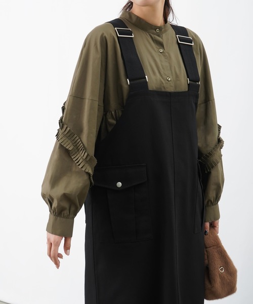 【美品】CHIRONN チロン 綿楊柳ボリュームブラウス LUCA/LADY LUCK LUCA（ルカ/レディラックルカ）の「CHIRONN チロン 綿