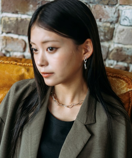 Nothing And Others（ナッシングアンドアザーズ）の「「Nothing And Others/ナッシングアンドアザーズ」Bananamotif Necklace（ネックレス・レディース・シルバー・FREE）」の4枚目の写真