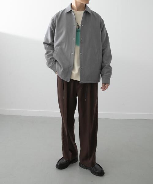 ITEMS URBANRESEARCH（アイテムズ アーバンリサーチ）の「TR コーチジャケット（その他アウター・メンズ・グレー/ダークグレー/ネイビー/ブラック・MEDIUM/LARGE）」の10枚目の写真
