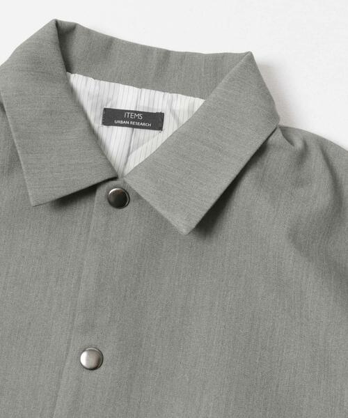 ITEMS URBANRESEARCH（アイテムズ アーバンリサーチ）の「TR コーチジャケット（その他アウター・メンズ・グレー/ダークグレー/ネイビー/ブラック・MEDIUM/LARGE）」の12枚目の写真