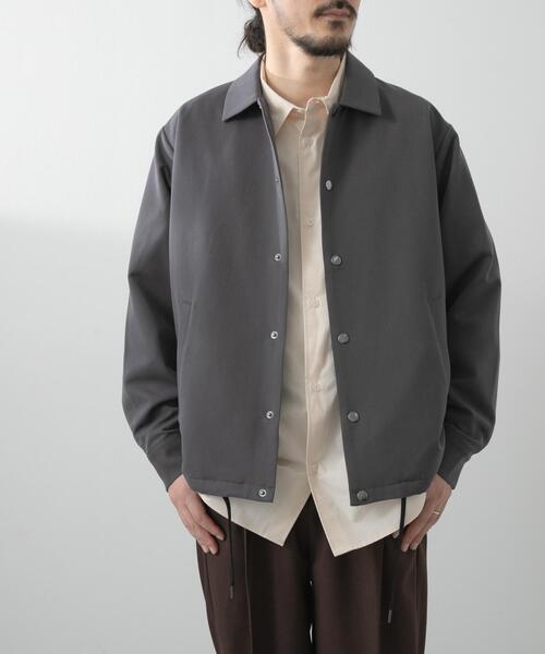 ITEMS URBANRESEARCH（アイテムズ アーバンリサーチ）の「TR コーチジャケット（その他アウター・メンズ・グレー/ダークグレー/ネイビー/ブラック・MEDIUM/LARGE）」の14枚目の写真