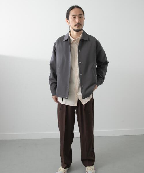 ITEMS URBANRESEARCH（アイテムズ アーバンリサーチ）の「TR コーチジャケット（その他アウター・メンズ・グレー/ダークグレー/ネイビー/ブラック・MEDIUM/LARGE）」の16枚目の写真