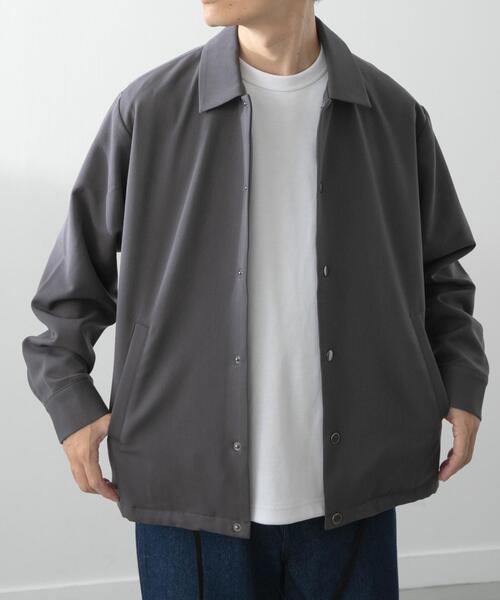 ITEMS URBANRESEARCH（アイテムズ アーバンリサーチ）の「TR コーチジャケット（その他アウター・メンズ・グレー/ダークグレー/ネイビー/ブラック・MEDIUM/LARGE）」の17枚目の写真