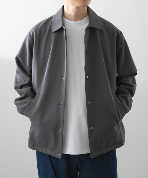 ITEMS URBANRESEARCH（アイテムズ アーバンリサーチ）の「TR コーチジャケット（その他アウター・メンズ・グレー/ダークグレー/ネイビー/ブラック・MEDIUM/LARGE）」の18枚目の写真
