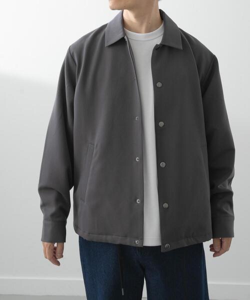 ITEMS URBANRESEARCH（アイテムズ アーバンリサーチ）の「TR コーチジャケット（その他アウター・メンズ・グレー/ダークグレー/ネイビー/ブラック・MEDIUM/LARGE）」の19枚目の写真