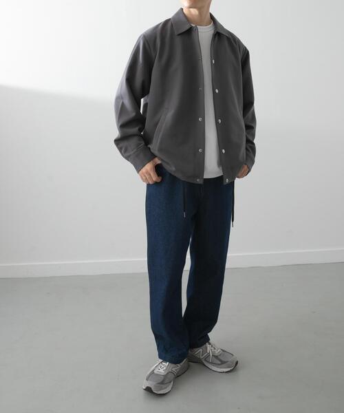 ITEMS URBANRESEARCH（アイテムズ アーバンリサーチ）の「TR コーチジャケット（その他アウター・メンズ・グレー/ダークグレー/ネイビー/ブラック・MEDIUM/LARGE）」の21枚目の写真
