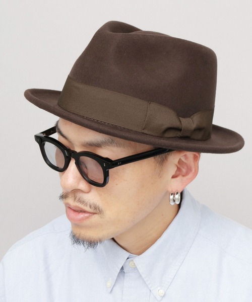 レックハッター（ReqHatter）/スタンダード ミドルブリム 中折れハット セール】スタンダード ミドルブリム 中折れハット（ハット