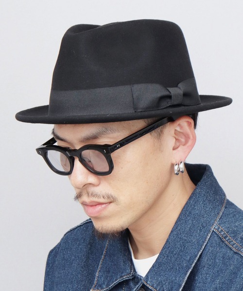 セール】スタンダード ミドルブリム 中折れハット（ハット