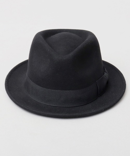 ReqHatter（レックハッター）の「スタンダード ミドルブリム 中折れハット（ハット・メンズ・ブラウン/ベージュ/グレー/ブラック・FREE）」の21枚目の写真