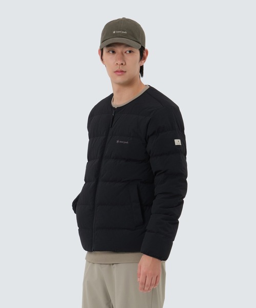 Snow Peak（スノーピーク）の「SnowPeak / Land Lightweight Down Jacket  ランドライトウェイトダウンジャケット 海外限定（ダウンジャケット/コート・メンズ・ブラック/カーキ/ライトベージュ/ダークネイビー・M/L/XL/2XL）」の2枚目の写真