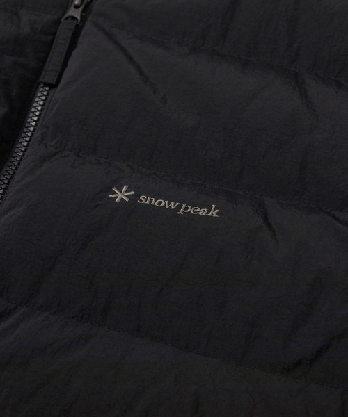 Snow Peak（スノーピーク）の「SnowPeak / Land Lightweight Down Jacket  ランドライトウェイトダウンジャケット 海外限定（ダウンジャケット/コート・メンズ・ブラック/カーキ/ライトベージュ/ダークネイビー・M/L/XL/2XL）」の12枚目の写真