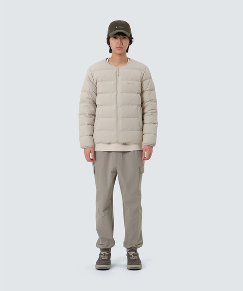 Snow Peak（スノーピーク）の「SnowPeak / Land Lightweight Down Jacket  ランドライトウェイトダウンジャケット 海外限定（ダウンジャケット/コート・メンズ・ブラック/カーキ/ライトベージュ/ダークネイビー・M/L/XL/2XL）」の19枚目の写真