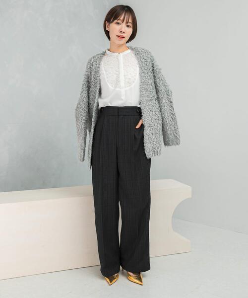 URBAN RESEARCH ROSSO WOMEN(アーバンリサーチ ロッソ)の「ウォッシャブルフラワー刺繍レースブラウス(シャツ/ブラウス・レディース・ブラック/オフホワイト/ベージュ系その他・FREE)」の10枚目の写真