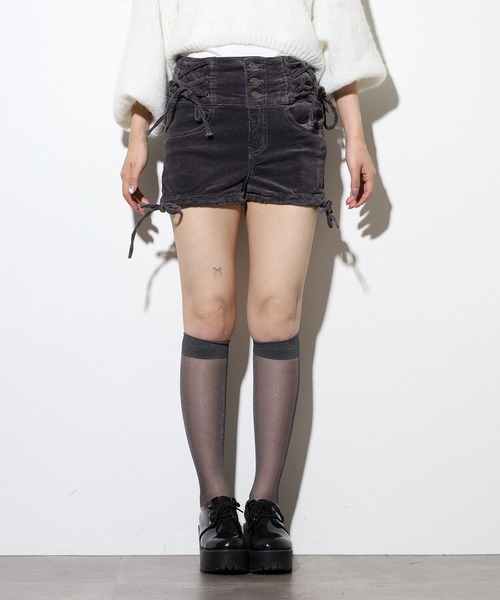 .WORKS(ドットワークス)の「.works コーディロイショートパンツ(その他パンツ・レディース・ブラウン/キナリ/ダークパープル/ブラック・61/64)」の21枚目の写真