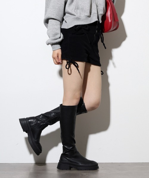 .WORKS(ドットワークス)の「.works コーディロイショートパンツ(その他パンツ・レディース・ブラウン/キナリ/ダークパープル/ブラック・61/64)」の11枚目の写真
