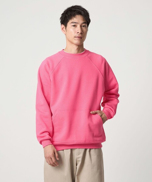 別注/WEB限定】＜3/2 WORKS＞GLR ヴィンテージライク 長袖 スウェット