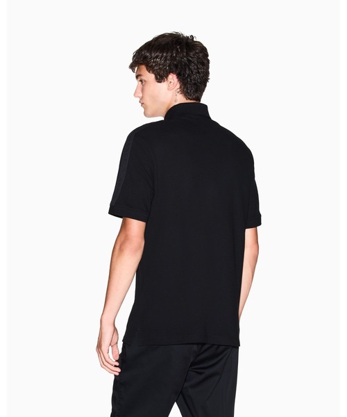 ARMANI EXCHANGE（アルマーニエクスチェンジ）の「【A|X アルマーニ エクスチェンジ】ロゴテープ 半袖ポロシャツ/REGULAR（ポロシャツ・メンズ・オフホワイト/ブラック・LARGE/MEDIUM/SMALL/X-LARGE/X-SMALL）」の7枚目の写真