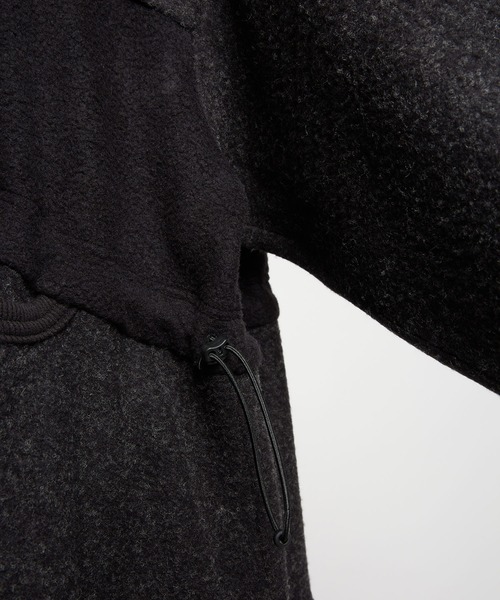 gomme（ゴム）の「モッサジャージ　切替ロングコート（その他アウター・レディース・チャコールグレー/ブラック・MEDIUM）」の20枚目の写真