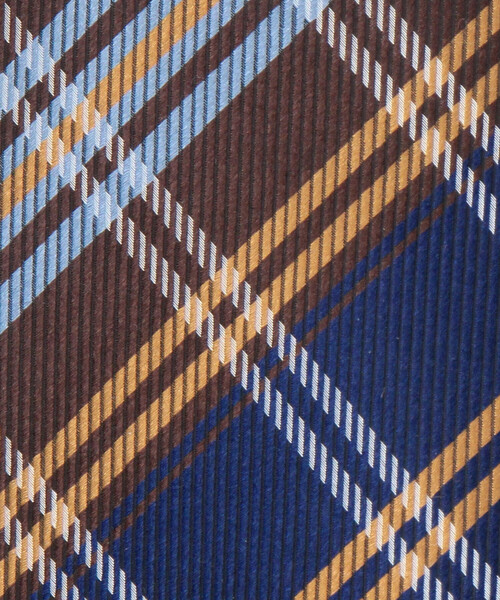 COMME CA ISM（コムサイズム）の「タータンチェック柄 ネクタイ（ネクタイ・メンズ・ダークブラウン/ネイビー/オリーブ・FREE）」の11枚目の写真