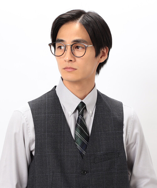 COMME CA ISM（コムサイズム）の「タータンチェック柄 ネクタイ（ネクタイ・メンズ・ダークブラウン/ネイビー/オリーブ・FREE）」の14枚目の写真