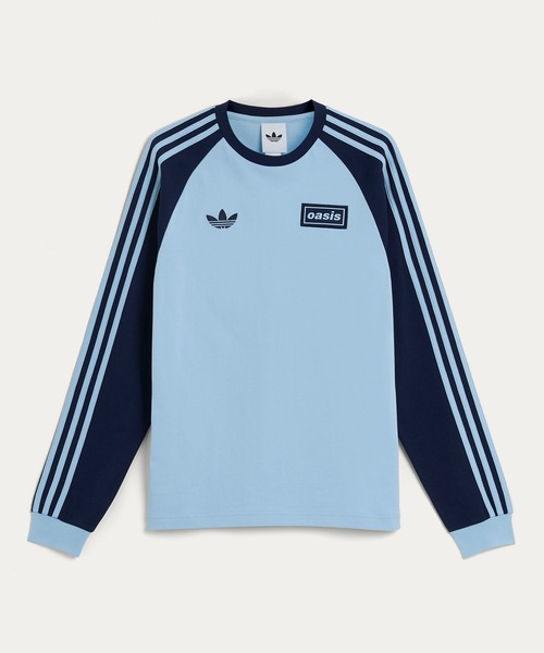 adidas oasis ロンT 長袖 L adidas Originals × Oasis ツアー スリーストライプス 長袖T