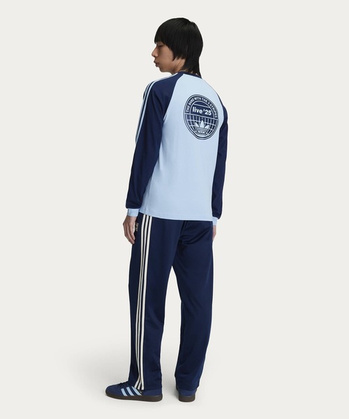 adidas×oasis スリーストライプ長袖Tシャツ adidas_Originals_Oasis_T_KT342