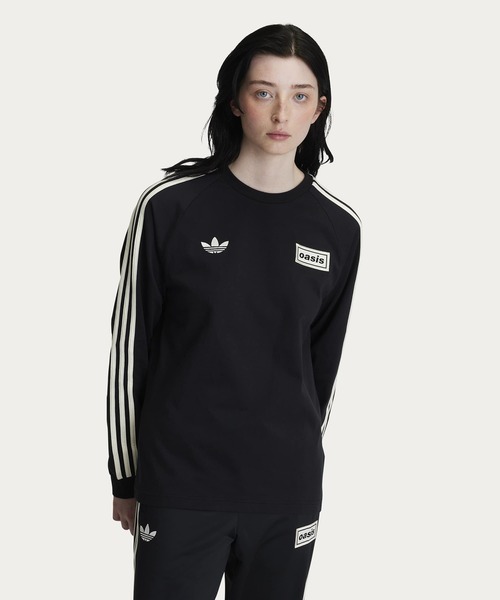 【未開封】adidas × Oasis ツアー スリーストライプス 長袖Tシャツ adidas Originals × Oasis ツアー スリーストライプス 長袖T