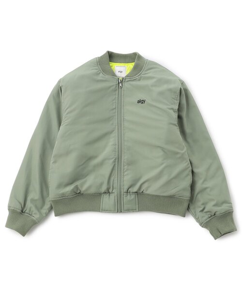 algy（アルジー）の「ライニング配色ライトブルゾン（ブルゾン・キッズ・ブラック/カーキ/グレー・XX-SMALL/X-SMALL/SMALL/MEDIUM）」の18枚目の写真