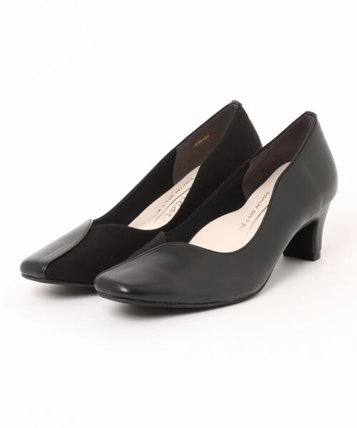 JOLI ENCORE ジョリーアンコール BICOLOR PPS 5 バイカラーパンプス 5 JE80260 BLACK