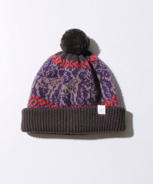 halo commodity（ハロ　コモディティー）の「【halo Commodity/ハロ コモディティー】Fawn Watch（ニットキャップ/ビーニー・メンズ・ブラウン/ネイビー/ベージュ/ライトグレー・FREE）」の2枚目の写真