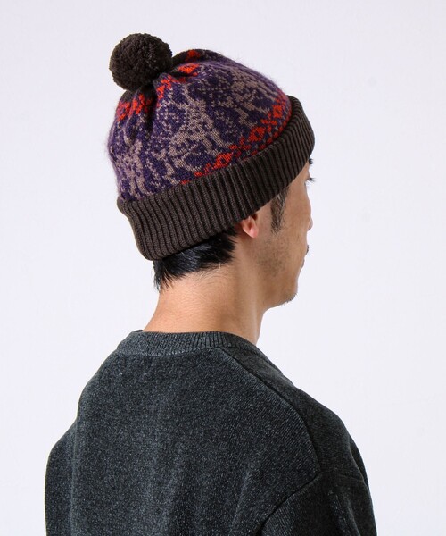 halo commodity（ハロ　コモディティー）の「【halo Commodity/ハロ コモディティー】Fawn Watch（ニットキャップ/ビーニー・メンズ・ブラウン/ネイビー/ベージュ/ライトグレー・FREE）」の9枚目の写真