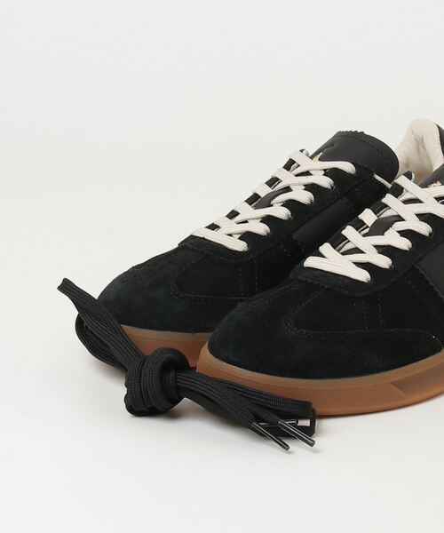 POLO RALPH LAUREN（ポロ ラルフ ローレン）の「ポロ ラルフ ローレン HRT AERA PP ヘリテージコート アエラ PP  スニーカー（スニーカー・レディース・ブラック・50/60/70/40）」の4枚目の写真