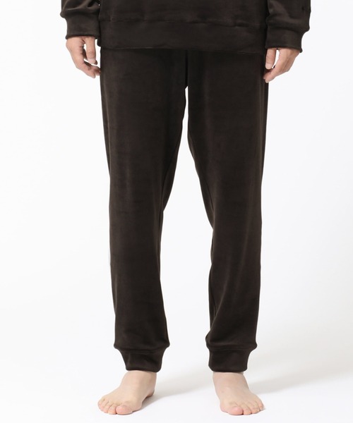 BAKUNE ベロア ロングパンツ（ルームウェア/パジャマ）｜TENTIAL