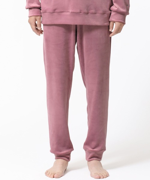 BAKUNE ベロア ロングパンツ（ルームウェア/パジャマ）｜TENTIAL